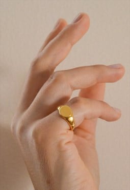 Gold Pinky Finger Ring