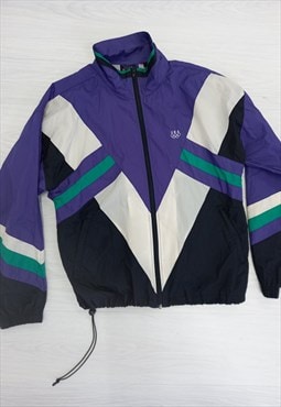 90's Vintage JCPenney USA Olympics Jacket Purple Multi