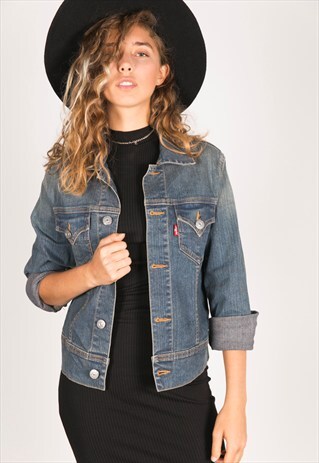 VINTAGE 80S LEVI'S DENIM JACKET / R054