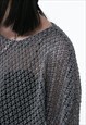 WOMEN'S GRID SHIRT AUTUMN LONG-SLEEVED T-SHIRT S VOL.2