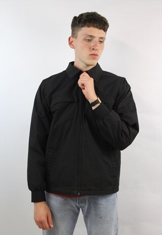 VINTAGE CARHARTT BLACK ZIP-UP JACKET