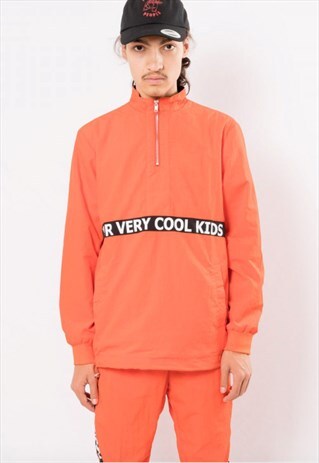 HEY YO TRACKSUIT ORANGE JACKET WINDBREAKER