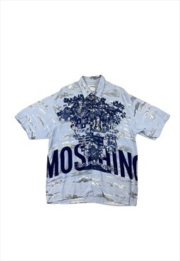 Moschino Coat of Arms Print Vintage Shirt