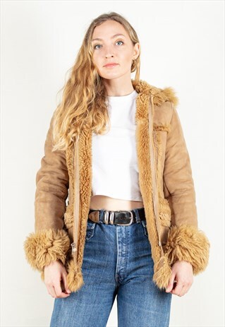 VINTAGE 70'S SHEEPSKIN JACKET