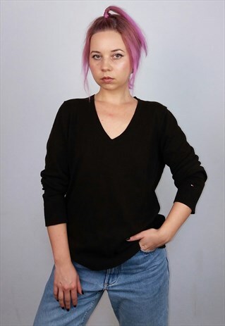 VINTAGE 90'S TOMMY HILFIGER CASHMERE BLEND SWEATER /JUMPER