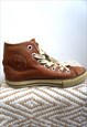VINTAGE CONVERSE HIGH BOOTS SNEAKERS SHOES FELTED TRAINERS