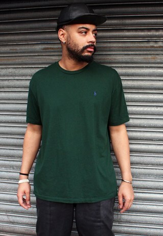 VINTAGE GREEN RALPH LAUREN T-SHIRT