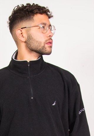 90'S NAUTICA 1/4 ZIP FLEECE