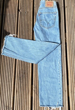 REWORKED HIGH WAISTED MOM JEANS