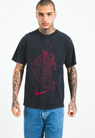 VINTAGE 90S NIKE SPORT T-SHIRT / S3533