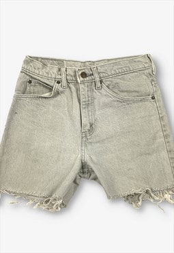 Vintage Levi's 509 Cut Off Denim Shorts Grey W30 BV20364