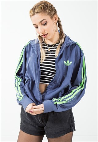 VINTAGE 80'S ADIDAS SPORT TECHNICAL JACKET / S3056