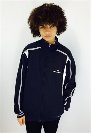 CHAMPION SPELL OUT COTTON JACKET