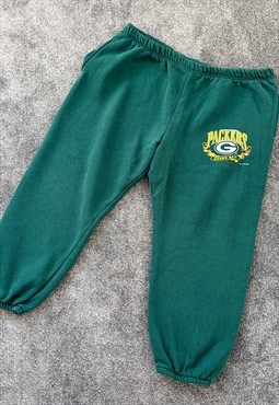 Vintage nutmeg greenbay packers green joggers XL NFL