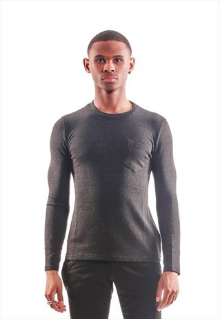 LONG SLEEVE T-SHIRT - GREY