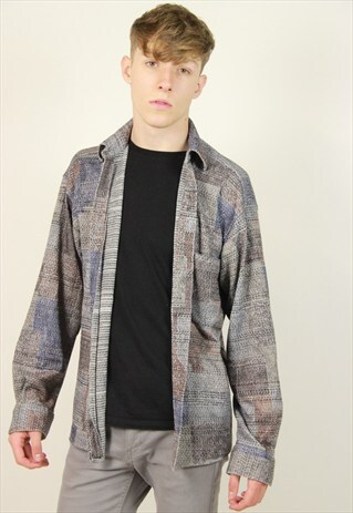 VINTAGE PATTERNED NAVAJO SHIRT