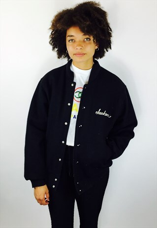 VINTAGE 80S USA JACKSON VARSITY JACKET