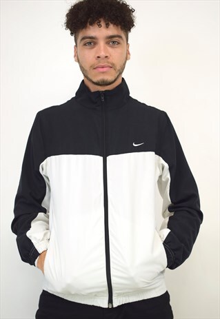 VINTAGE 90S BLACK WHITE JACKET