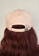 VINTAGE 00S TOMMY HILFIGER BABY PINK BASEBALL CAP