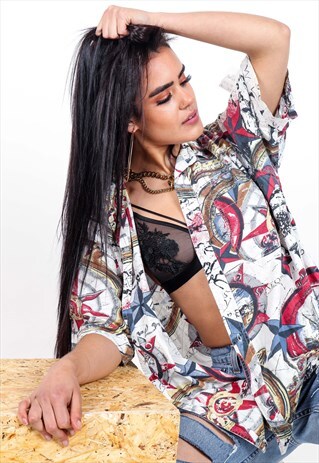 VINTAGE PATTERNED SHIRT S1029