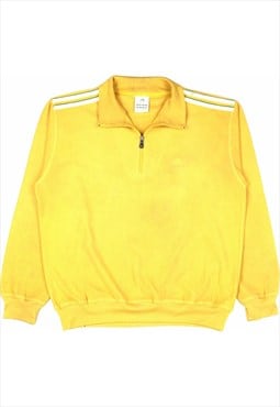 Vintage 90's Adidas Sweatshirt Quarter Zip