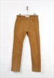 VINTAGE LEVI'S 511 JEANS SLIM FIT BROWN DENIM W29 L29