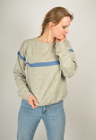 VINTAGE 80S SWEATSHIRT GREY