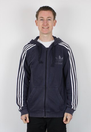 navy blue adidas hoodie