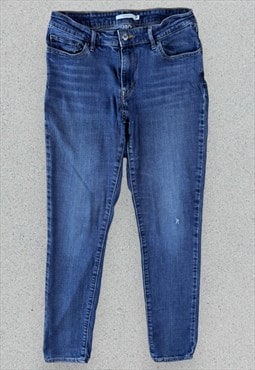 Levis 711 Skinny Jeans Womens Blue W31 L30