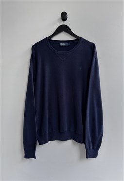 Vintage Polo Ralph Lauren Navy Sweatshirt