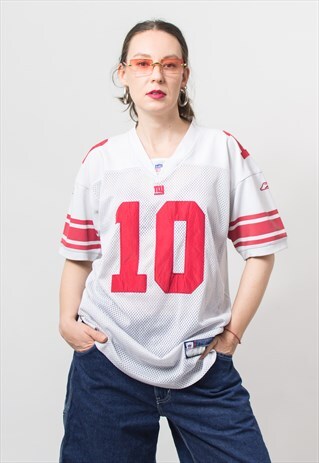REEBOK NEW YORK GIANTS JERSEY VINTAGE NFL SHIRT