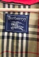 BURBERRY VINTAGE OVERSIZED TRENCH COAT, SIZE M