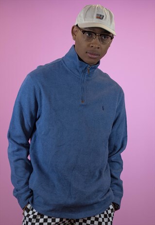 VINTAGE RALPH LAUREN 1/4 ZIP JUMPER