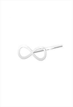 Infinity Sterling Silver Nose Stud