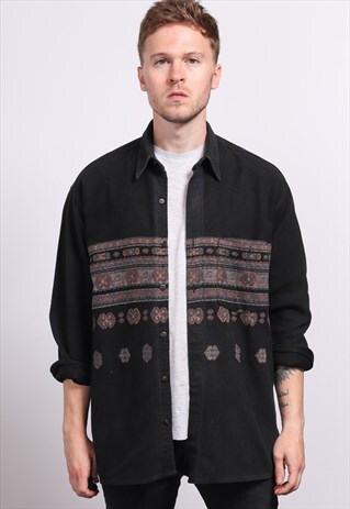 VINTAGE AZTEC INCA SHIRT