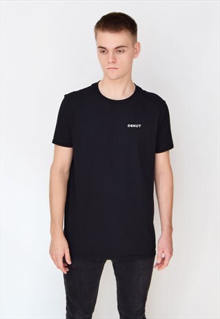 BLACK DONUT T-SHIRT