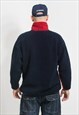 VINTAGE FLEECE IN RED CAMPAGNOLO SKI SWEATSHIRT MEN SIZE M