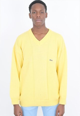 LACOSTE VINTAGE LACOSTE KNITTED JUMPER LT025