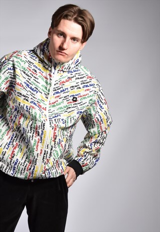 2000S NIKE SPORTSWEAR ALLOVER PRINT HOODED JACKET