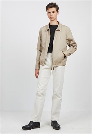 VINTAGE BROWN POLO RALPH LAUREN JACKET