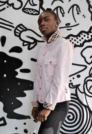 BURBERRY LONDON PINK BUTTON UP SHIRT