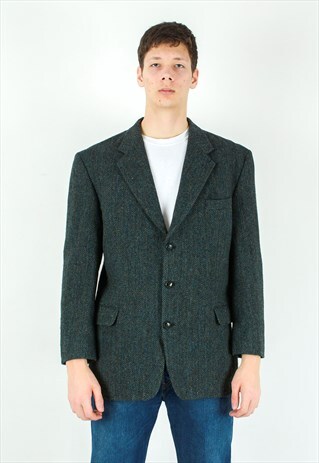 Westbury Uk 42 Us Wool Blazer Suit Jacket Coat Warm Formal 
