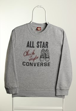 Vintage Converse Crewneck Sweatshirt Grey
