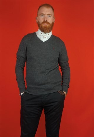 RALPH LAUREN GREY JUMPER