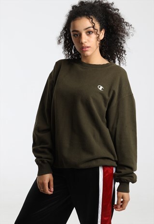 90S CHAMPION EMBROIDERED LOGO SWEATSHIRT
