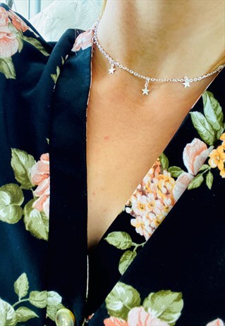 SILVER STAR CHOKER