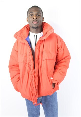 VINTAGE 90'S RED PUFFER JACKET