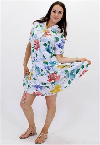 VINTAGE FLORAL DRESS