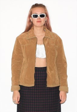 Vintage 90s work jacket in brown