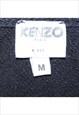 VINTAGE 90'S KENZO SWEATSHIRT SPELLOUT CREW NECK HEAVYWEIGHT